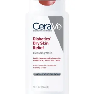 Diabetics’ Dry Skin Relief Cleansing Wash
